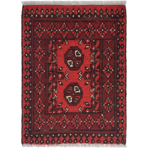 Afghan Wool Handmade Door Mat Authentic Traditional Entryway Rug Style 64x47cm - Picture 2 of 3