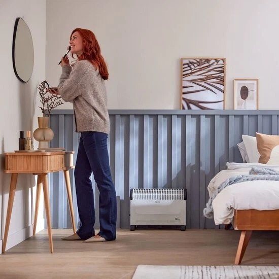 Qlima ECH 4020 - Riscaldatore elettrico a convettore - 3 livelli di riscaldam... - Immagine 3 di 4