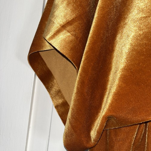 Norma Kamali bronze shirt jog jumpsuit M/38 NWT - Picture 6 of 8