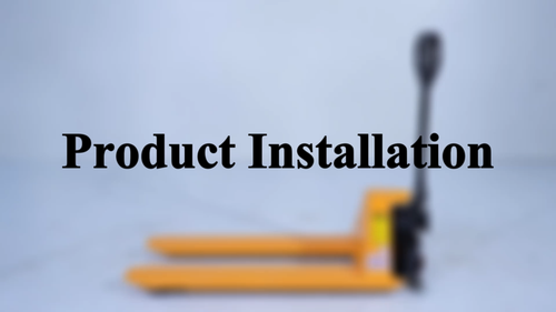 APOLLOLIFT Scissor Pallet Jack 2200lb Scissor High Lift Pallet Truck 45X21" Fork - Video 1 of 1