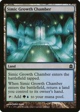 Simic Growth Chamber Commander NM Land Common MAGIC GATHERING CARD ABUGames