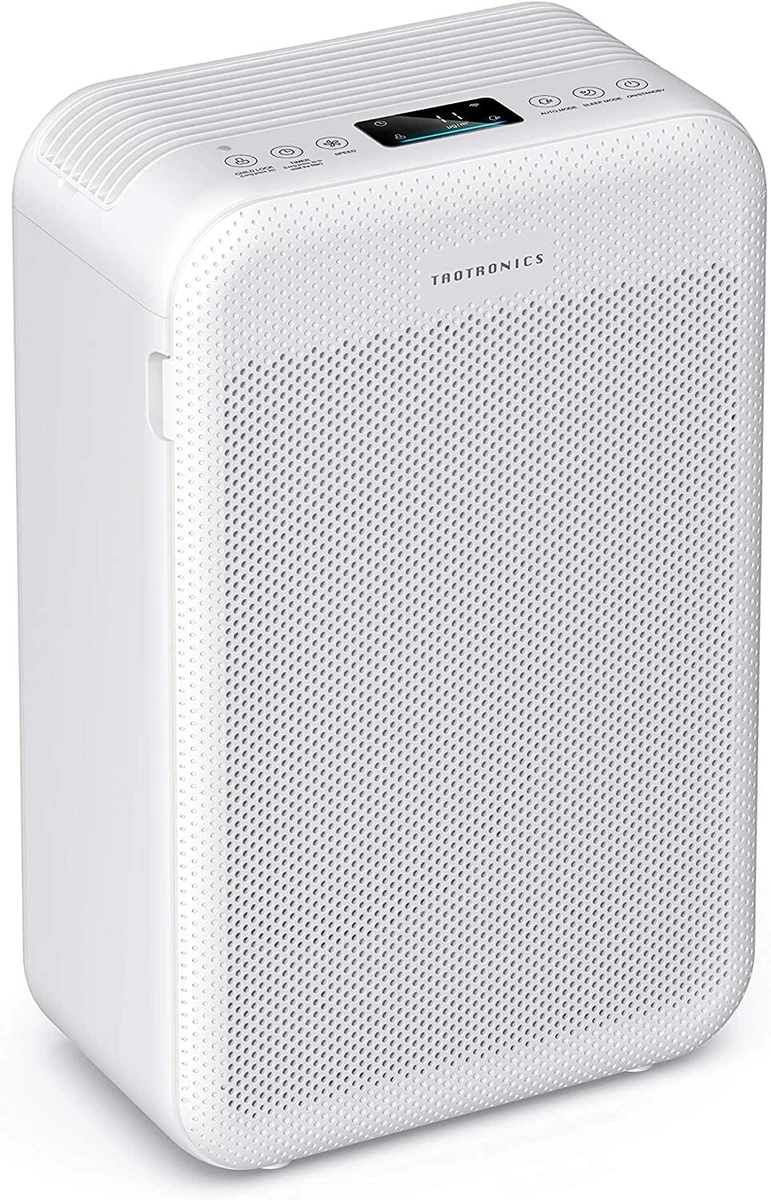 Air Purifier for Home Smoke Pollen Pet Dander Air Cleaner with H13 True HEPA Fi