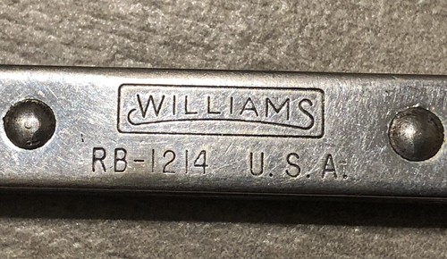 Langline RB-2024 & Willams RB-1214 Dual Box End Ratcheting Wrenches - Picture 2 of 10