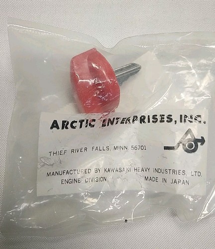 Vintage Arctic Cat Kitty Cat 1972-73 Snowmobile Ignition Key 3000-632 Nos Oem