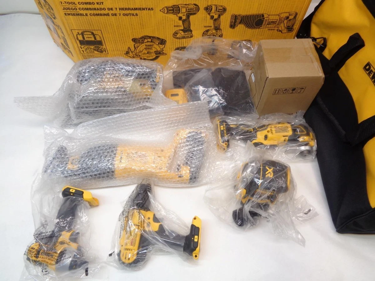 DEWALT 20V MAX CORDLESS TOOL KIT BATTERY w/ CHARGER DCK771D1M1 BSR35  eBay