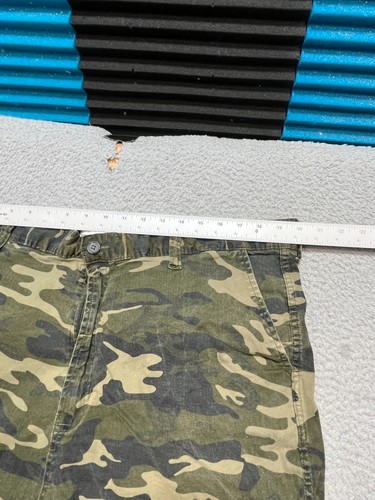 Paper Denim & Cloth Camo Cargo Shorts Mens 44 Stretch 11" Inseam Utility Outdoor - Bild 9 von 12