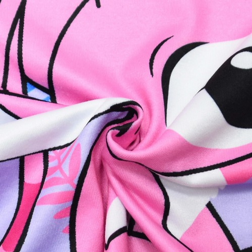 4-10 year old Lilo and Stitch Girls Cartoon Round Neck Long Sleeve Pajama Set - Picture 58 of 79