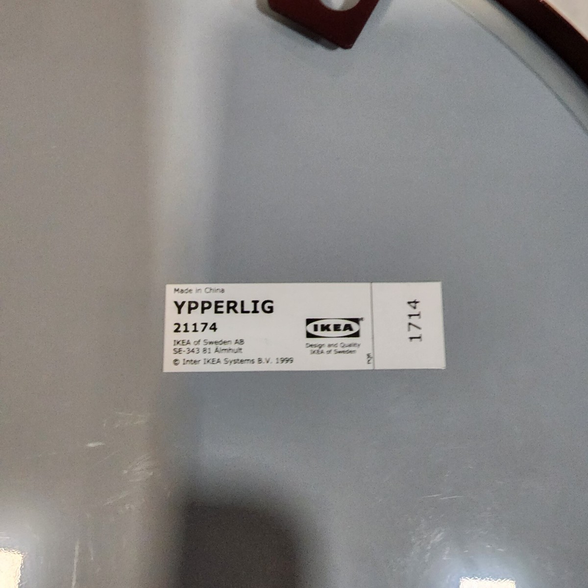 Rare Vintage IKEA YPPERLIG Mirror With Storage Holder | eBay Rare Vintage IKEA YPPERLIG Mirror With Storage Holder | eBay