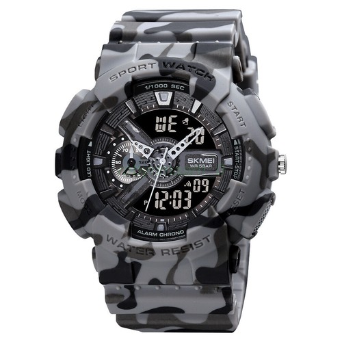 Mens SKMEI Electronic Watch Multi Functional Night Light Waterproof Watch - SALE - Picture 15 of 20