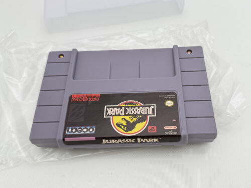 Jurassic Park (Super Nintendo Snes) Completo Autentico - Foto 4 di 19