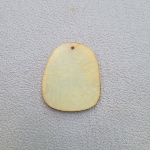 antique old chinese jadeite hand carved mouse small pendant - Picture 2 of 9