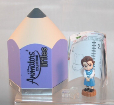 Disney Animators Collection Littles Purple Wave Belle Figure - Pre- Owned