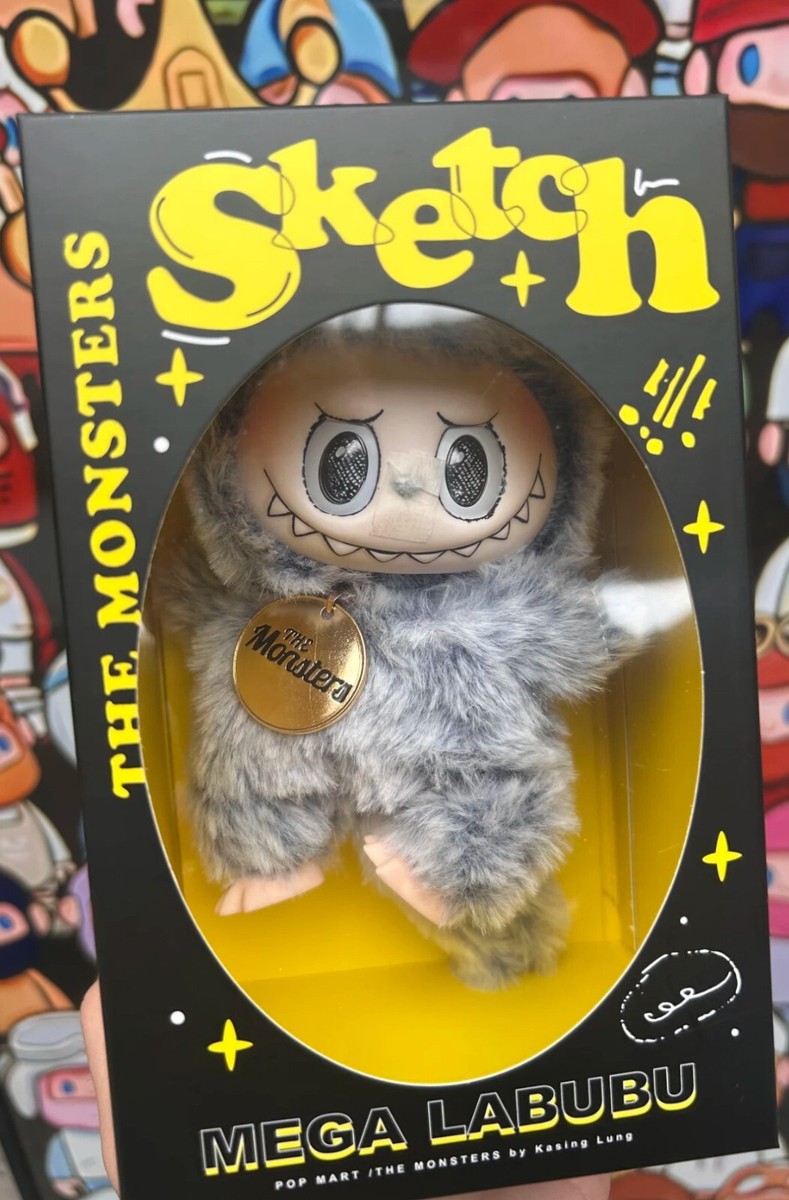 ZIMOMO LABUBU スケッチ ぬいぐるみ モンスター Labubu The Monsters Zimomo Angel in Clouds Vinyl Plush Doll