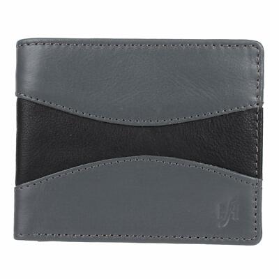 STARHIDE Herren RFID-Schutz faltbare Münztasche Geldschein Kartenetui Leder Geldbörse