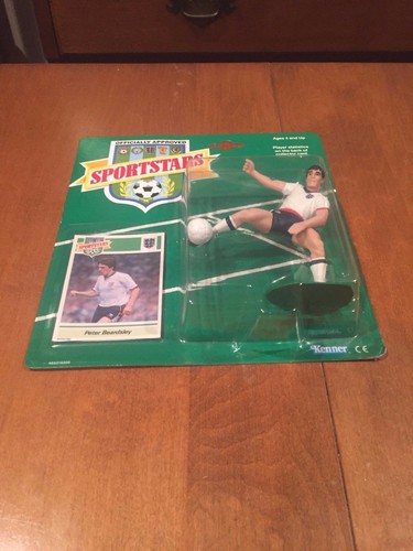Peter Beardsley England National Team 1989 Sportstars Action Figure Kenner NIB  - Picture 4 of 4