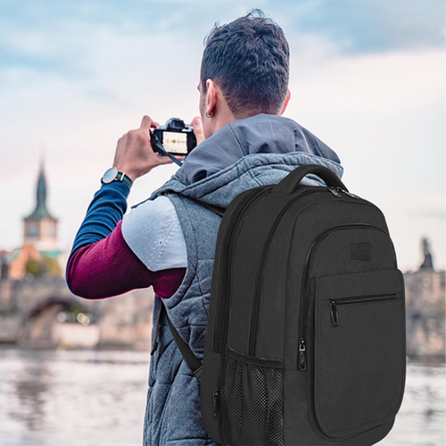Travel Backpack for Men, Expandable Laptop Backpack with USB Charging Port,Anti - Picture 9 of 9