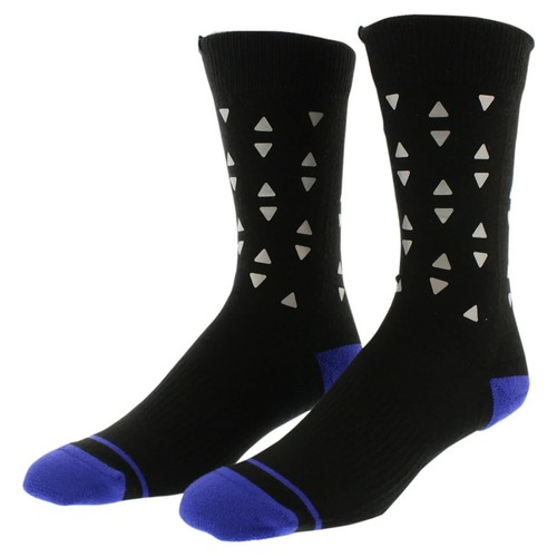 Adidas Mens Originals Reflective Crew Socks Black blue MEN SHOE SIZE 6-12