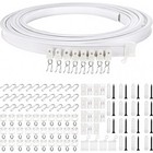 Bendable Curtain Track Flexible Ceiling Curtain Rails Curved Track Mount B7Q2