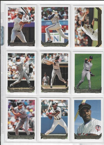 1993 Topps Gold Baseball Card Singles #301 to #400 - Picture 164 of 191