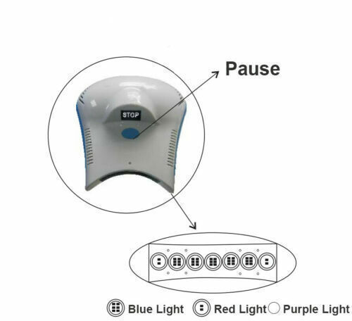 Dental Mobile Teeth Whitening Accelerator Touchscreen Bleaching LED Light HOT - Picture 15 of 35