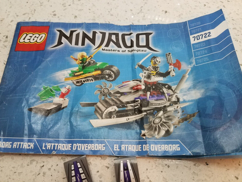 ❤️Lego 70722 Instrucciones y Pegatinas Piezas Solo Envío Gratis - Imagen 2 de 3