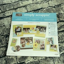Stampin' Up, Simply Scrappin FRIENDS  FLOWERS Scrapbooking Kit