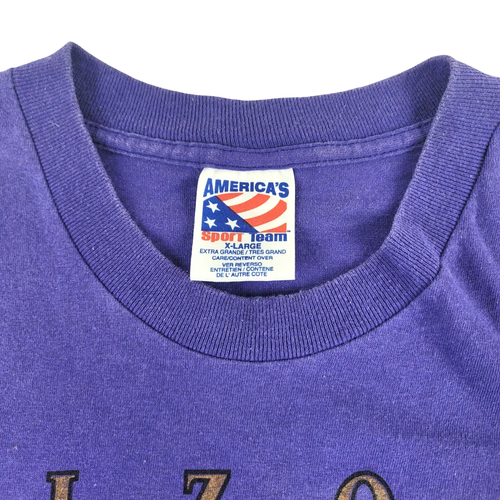 Vintage 1995 Arizona Diamondbacks Purple T Shirt America's Sport Team XL USA - Picture 3 of 8