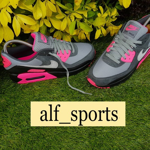 ❤️Neu mit Karton & Original Nike® Air Max 90 Sneaker in Cool Grey & Hyper Pink UK Größe 11 - Bild 9 von 17