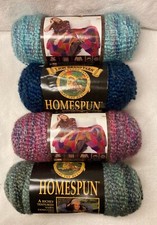New Lion Brand Homespun 6 oz Skeins Yarn You Pick Color Multicolors