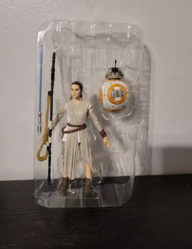 Rey (Jakku) BB-8 STAR WARS The Black Series 6" Figure AUTHENTIC #02 02