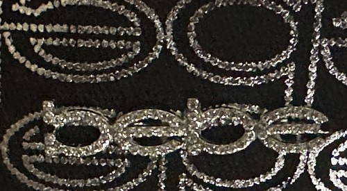 Bebe Women's Baseball Cap Black Silver Logo NWT Adjustable Rhinestone - Picture 2 of 5