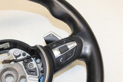 M Performance Leather Sport Steering Wheel BMW OEM F22 F23 F30 F32 F33 F36 335i - Picture 7 of 18