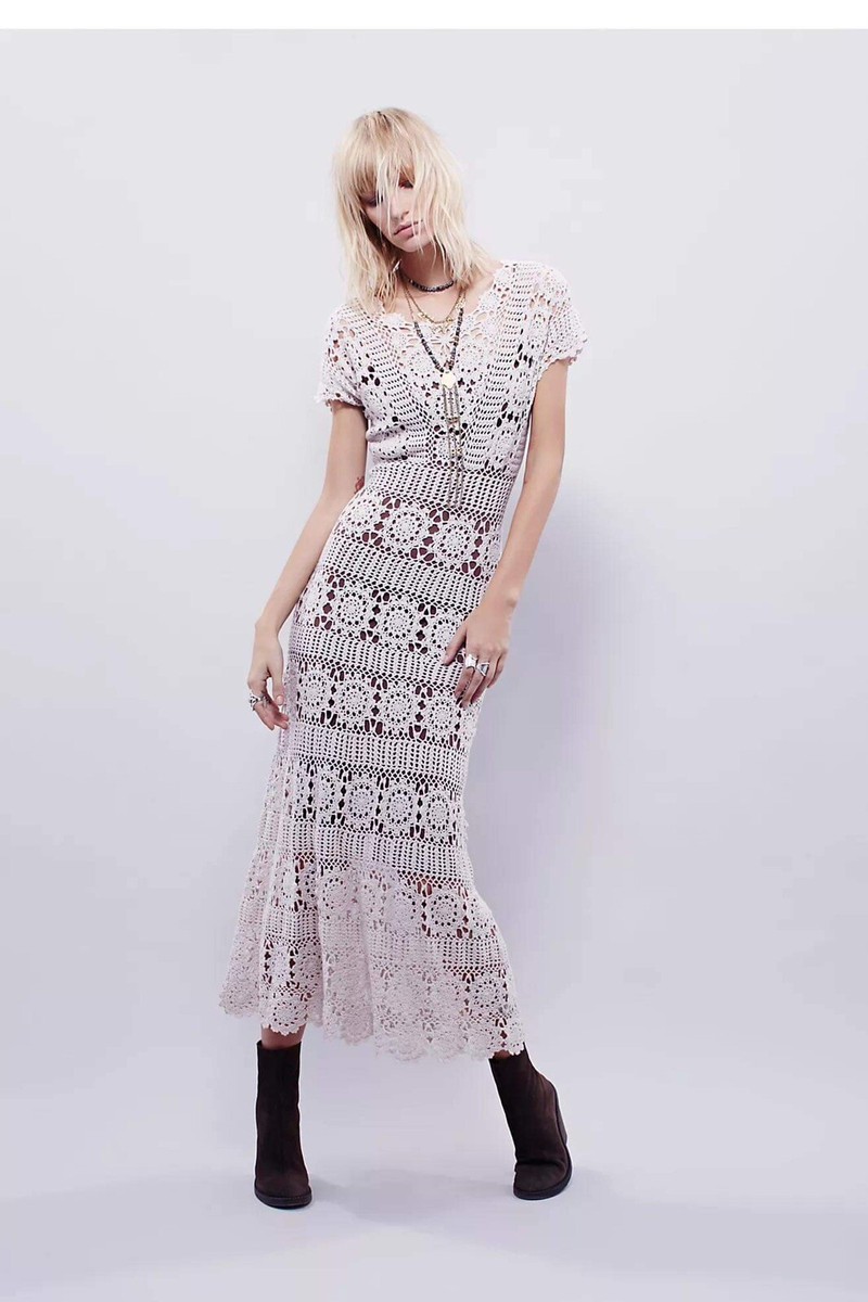 peach lace dress Plus Size Adeline Lace Dress main image 1