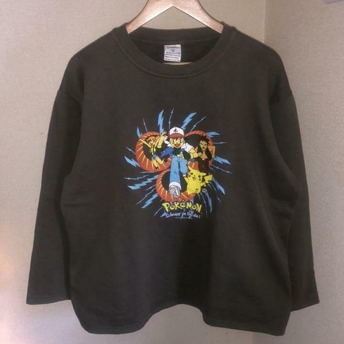 Sweat Trainer Thrift Pokemon M Size