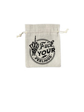 Dice Bag, draw string, gaming, poker, snarky, skeleton, DND, MTG, small bag