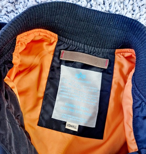 Alpha Industries Bomber Jacket Size XS - Picture 7 of 8