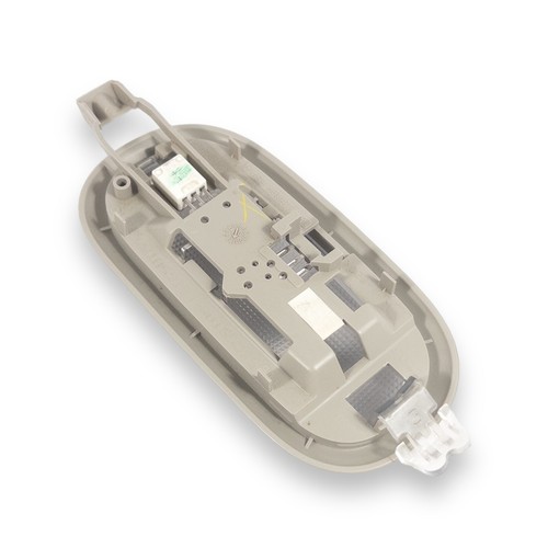 2003-2024 Chrysler Jeep Dodge Beige Overhead Rear Dome Roof Light Push On/Off - Picture 13 of 14