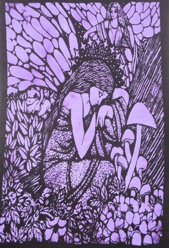 Indisches Mandala Fee Baumwolle Wandteppich Wandbehang Hippie Boho Poster Wohndeko - Bild 1 von 2