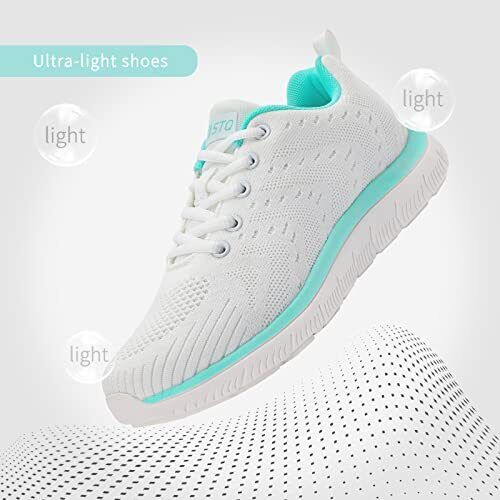 STQ Trainers for Women Comfort Lightweight Plantar Fasciitis Tennis Shoes Outdoo - Picture 4 of 13