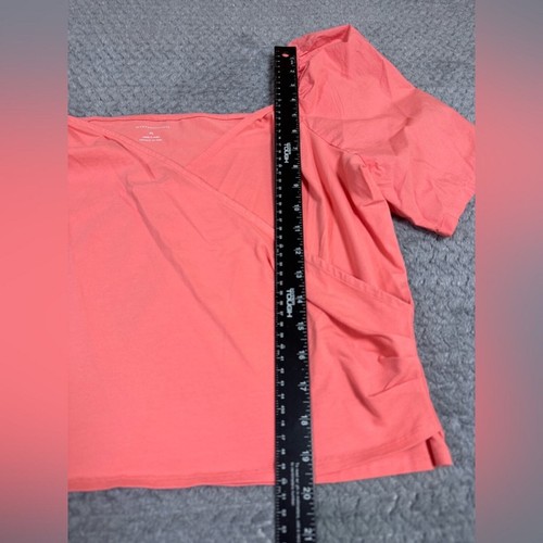By Anthropologie Damen Puffärmel Wickel Oberteil Pullover feminin XL - Bild 10 von 11