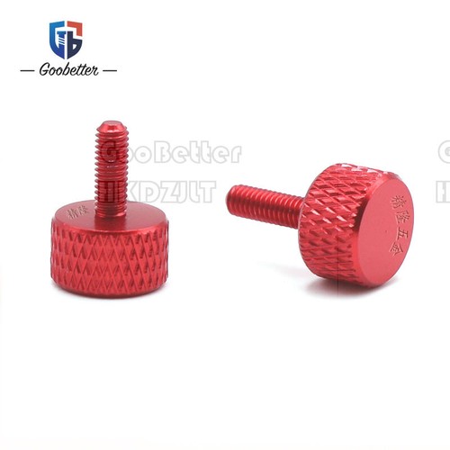 Knurled Thumb Screws M3 M4 Aluminum Alloy DIY Hand Tighten Grip Knob Bolts - Picture 9 of 69
