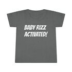 Toddler T-shirt Baby Rizz Activated Rizz Up the Parents Tee New