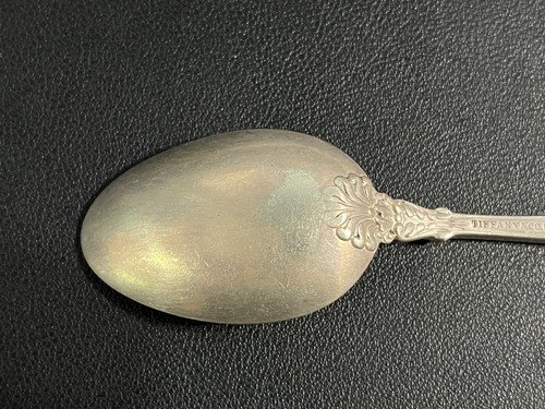 Vintage TIFFANY & CO EP Patent 1884 Silverplate 6" Spoon Teaspoon REGENT Pattern - Picture 4 of 7