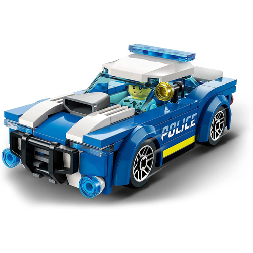 Lego 60312 City Polizeiauto Spielzeug mit Offizier Minifigur Fahrzeug Bauset - Bild 2 von 8
