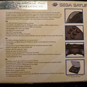 Sega Saturn 8 -button Arcade Pad