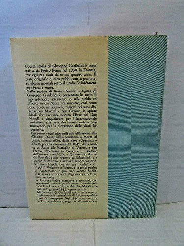 GARIBALDI - pietro nenni - 1982,sugar edizioni - P2 - - Imagen 2 de 3