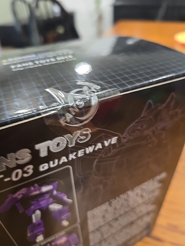 FT-03 Fans Toys QUAKWAVE *Nuovi in scatola* Sigillati - Foto 4 di 5
