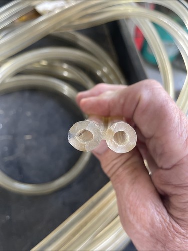Transflow Clear/Black Dual Silicone Vacuum Tubing 1/2” OD, 1/4” ID, 28’ Length - Picture 4 of 9