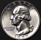 1959 D Washington Quarter GEM BU