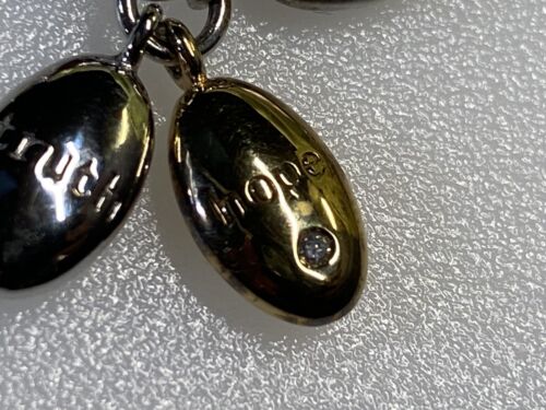 Sterling Silver Pendant Necklace 925 Hot Diamond Hope Truth Luck 8.83g - Picture 7 of 15
